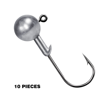 THORFORCE 6#-4/0 Jig Head Fishing Hooks for Soft Worm Lures