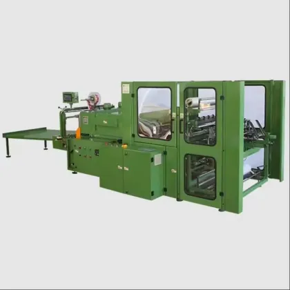 automatic plastic film slitting paper machine