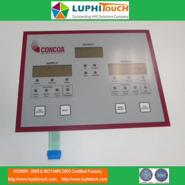 CONCOA IntelliSwitch Gas Switchover Membrane Keypad