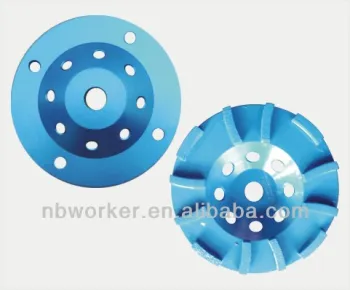 180mm diamond cup wheel for grinding 10mm segment thickness