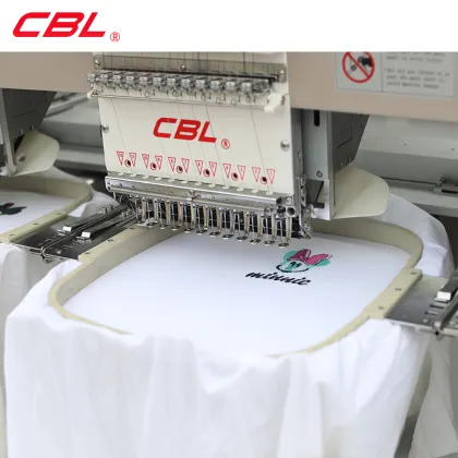 Brother Commercial Garment Computer Embroidery Machine CBL 10 Heads