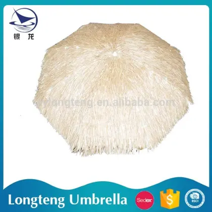 Most popular Factory wholesale Grass beach umbrella Sun protection esprit umbrella