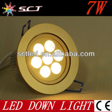 led downlight 7w high quality