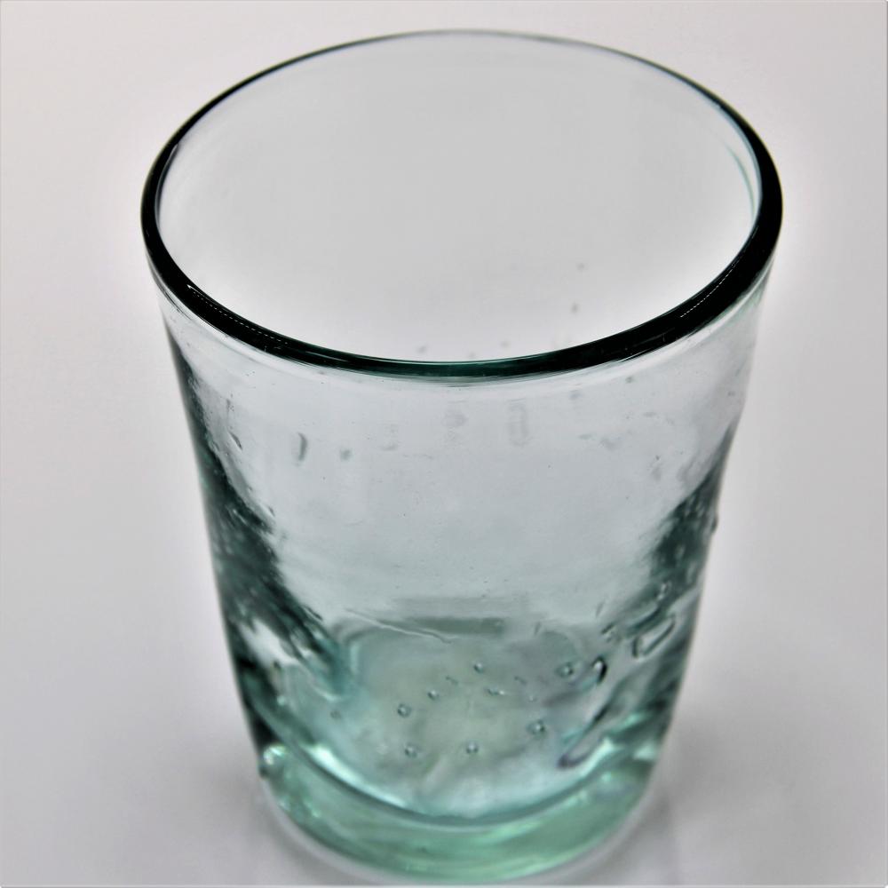 Recycled Drinking Glass With Bubble