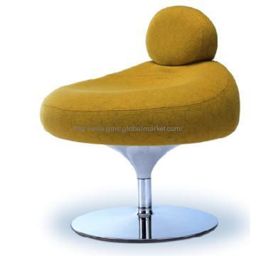 Office Sofa--Cobble Single yellow