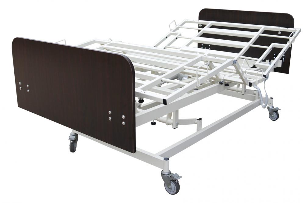 Electric Bed with Integrated Width Expansion