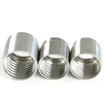 Hydraulic Ferrule Fittings for 6mm~32mm Steel Wire Hose - No Skiving Crimp Ferrules