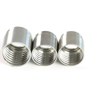 6mm ~ 32mm 스틸 와이어 호스 용 유압 페룰 피팅 - 스키빙 크림프 페룰이 없음