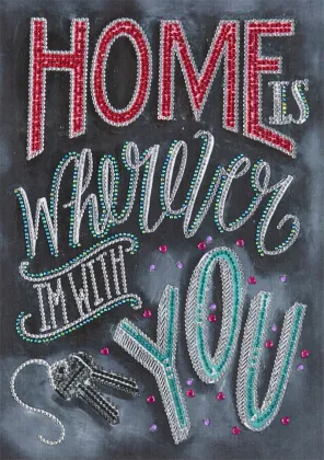 Fancy Diamond Diamond Painting Bright Diamond Bedroom