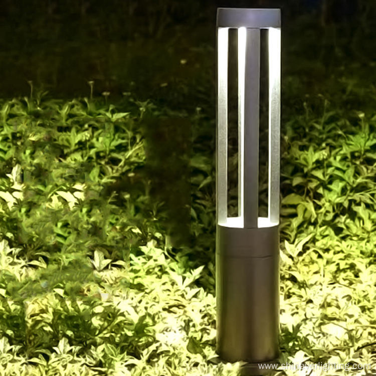 Waterproof LED Pathway Garden Lawn Bollard Lawn Lamp