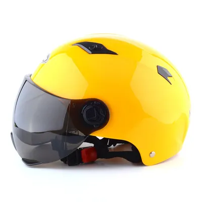 Motorcycle Scooter Open Face Half Helmet  Bike Riding Sunscreen Summer Helmets Bicycle Helmet