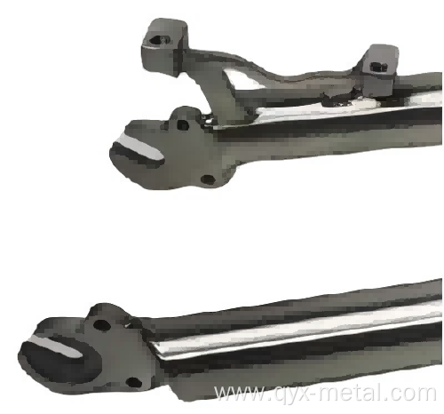 Titanium Round Crown Front Fork Disc Brake