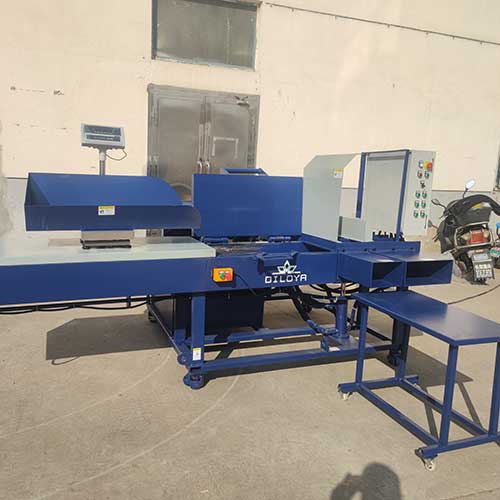 Horizontal Rag Wiper Baler