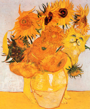 Sunflower Flower Replica Giclee For Wall Decoration oil painting on canvas