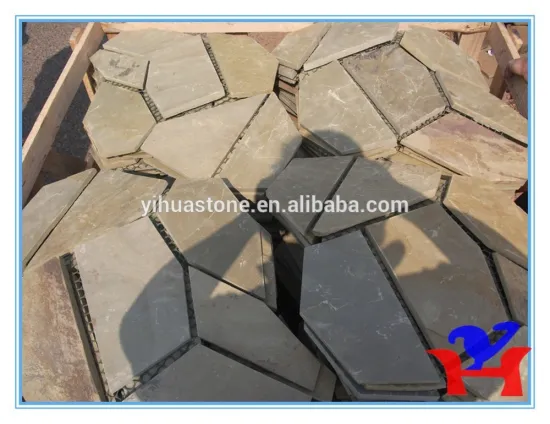 Blue Slate meshed for waling