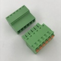 3.81mm pitch 6 pin spring pluggable terminal block