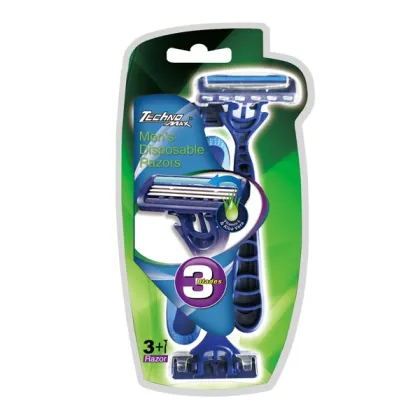 Triple Blade Disposable Razor Compete with Derby (KL-X301L)