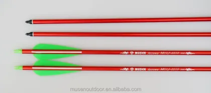 Musen Archery Hot Selling 2219 Red Compound Bow Arrow for Hunting