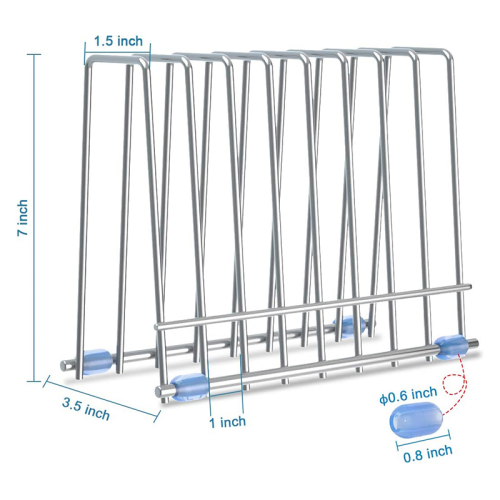 dish drainer rack Stable Stainless Steel Stand Draining Rack For Desktop Supplier