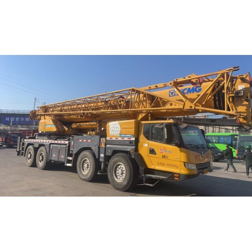 Crane de caminhão usada de 80 toneladas - desempenho confiável