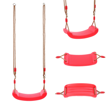 High Quality Children's Outdoor Plastic Swing Garden Hanging Chair Swing Set