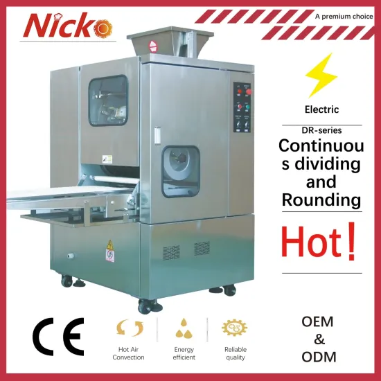 2023 Bakery Equipment Automatic Dough Divider Rounder for Dough Ball Making