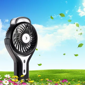 Rechargeable Mini Portable Handheld Personal Misting Fan