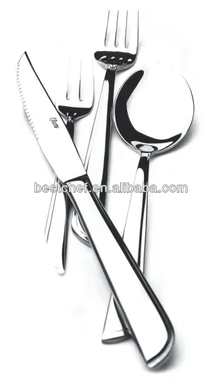 L1078 stainless steel flatware sets spoon fork and knife