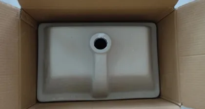 21" Square Style Vitreous China Undercounter Basin with CUPC Certification