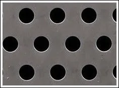 Iron Plate / Stainless Steel / Copper Plate Round Hole Perforated Metal Mesh For Filter