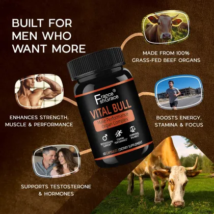 Customized Vital Bull Beef Organ Supplement for Men