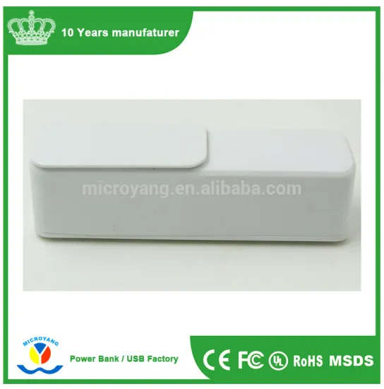 Wholesale creative perfume gift power bank 18650 single slider can be customized mobile power bank