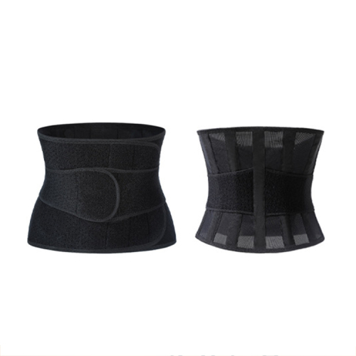 Custom Logo Fitness Neoprene Lower Back Brace Double Belt Curves Waist Trimmer, Lumbar Belt Waist Support For Women