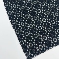 Tessuto di pizzo traforato circolare floreale in nylon di cotone