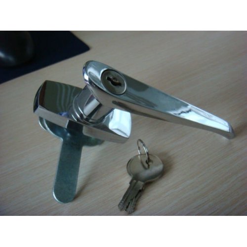 Zinc Alloy Chrome-Coated Cabinet Door Handle Bar Lock