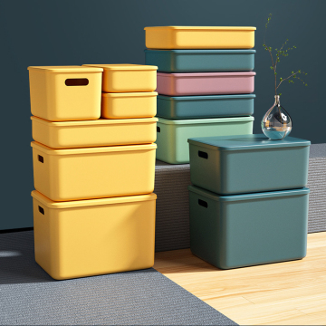 Multi-Color PP Storage Boxes for Home Organization and Wardrobe Management