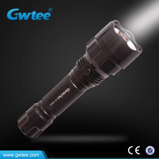 Lithium battery geepas rechargeable uv led flashlight(GT-8305)