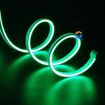 Landscape LED Strip Lights: Colorful Blue RGB 120 LED Neon Flexible Silicone Milky White