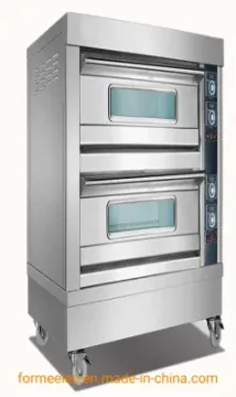 Bakery Oven Bread Baking Machine Electric Deck Oven 3-Deck 6-Trays Layered Oven