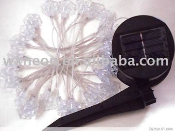 Solar garden light string light