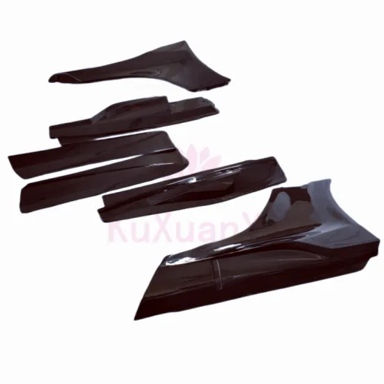 McLaren MP4-12C 650S to 675LT Carbon Fiber Side Skirt Extension Kit