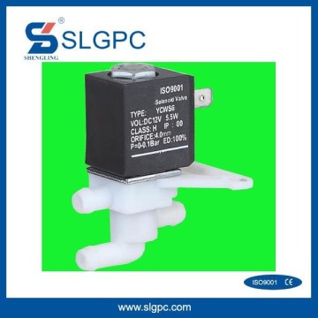 POM body air valves SLGPC-YCWS6 1/4 INCH electric control 24V 3 way solenoid valve