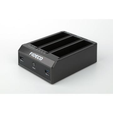 FIDECO YPZ08BS3 USB 3.0 3-bay Hdd Docking Station
