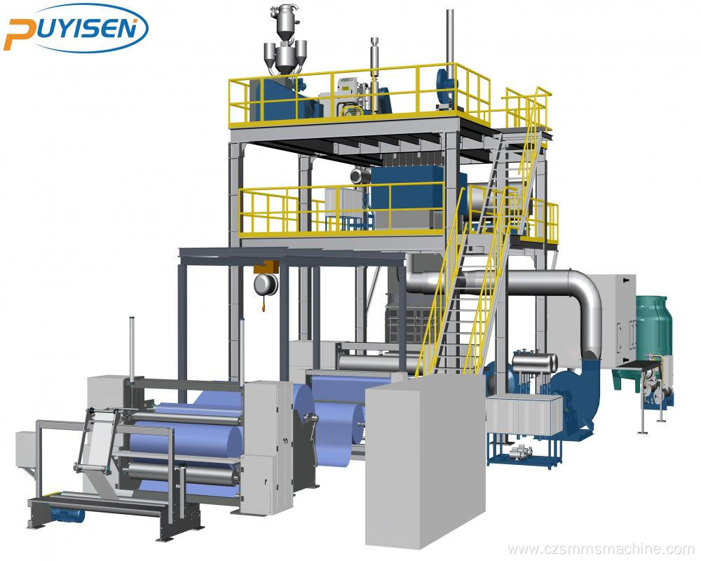 Single S 1600mm Non Woven Production Line