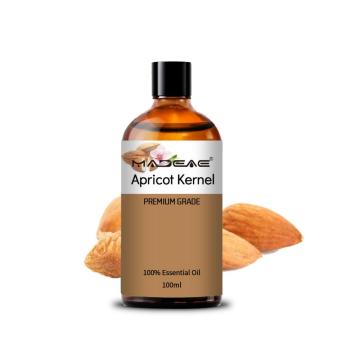 Huile de noyau abricot biologique, hydratant pour cheveux, peau rajeunissante, adoucire les ridules