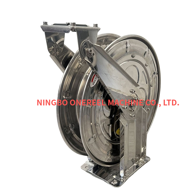 Stainless steel hose reel (2)