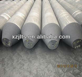 dia 100mm Male Female graphite electrode with nipple