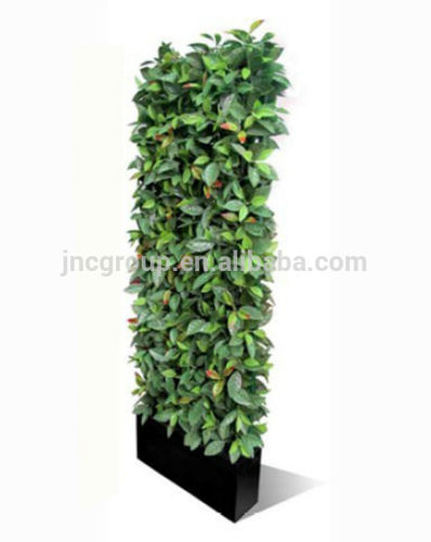 Garden ornement, red leaf design artificial plants wall