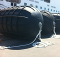 Pára-choque de borracha pneumático marinho com válvula de Sfaety