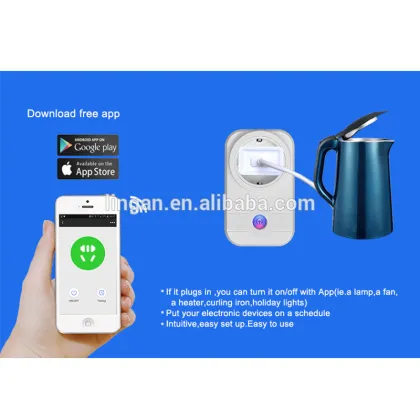 Wireless Plug Smart Home Automation smart wifi plug socket work with google home